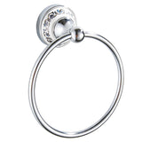 Max Maxb Stainless Steel Wall Mount Towel Ring Holder Hanger Bathroom Hardware Silver