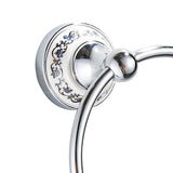 Max Maxb Stainless Steel Wall Mount Towel Ring Holder Hanger Bathroom Hardware Silver