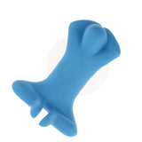 Max Colorful Toothbrush Holder Suction Cup Hanger Bathroom Kitchen Blue