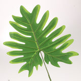 5PCS Artificial Leaf Faux Monstera Foliage Leaves Home Decor Green S