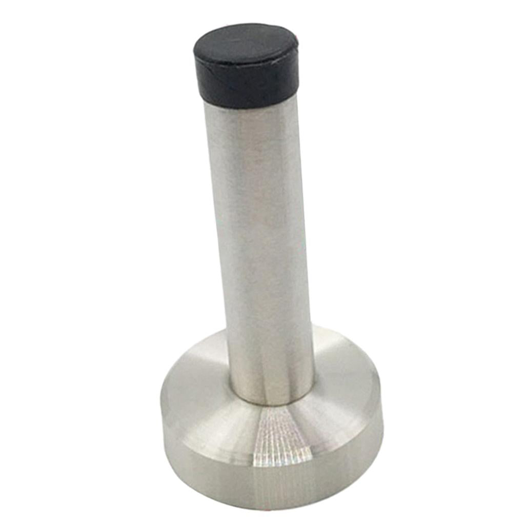 Stainless Steel Door Stop Stopper Wedge Jam Block Home Floor Protector 80mm