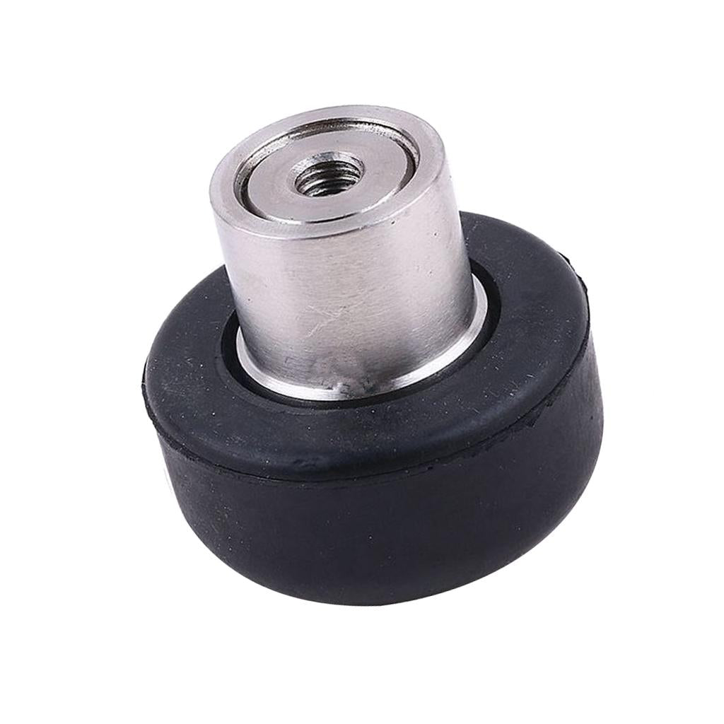 Stainless Steel Round Door Stop Wedge Jam Block Floor Protector