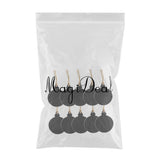 Max 10pcs Mini Hanging Chalk Board Blackboard Memo Message Sign Christmas Ball