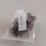 Max 12 Pieces Metal Curtains Drapery Rings with Clips Copper 32mm