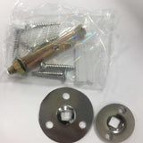 Max Stainless Steel Floor Stand Door Stop Stopper Wedge Jam Block Protector Brushed