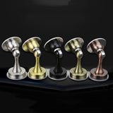 Max Stainless Steel Floor Stand Door Stop Stopper Wedge Jam Block Protector Brushed