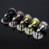 Max Stainless Steel Floor Stand Door Stop Stopper Wedge Jam Block Protector Brushed