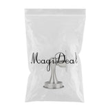 Max Stainless Steel Floor Stand Door Stop Stopper Wedge Jam Block Protector Brushed