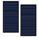 Max High Efficiency Solar Cell Panel Charging Charger Battery Power 60mA - 5V