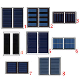 Max High Efficiency Solar Cell Panel Charging Charger Battery Power 60mA - 5V