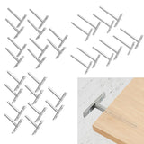Max 10Pcs Wall Shelf Bracket Heavy Duty Supporter T Shaped Angle Bracket 3inch