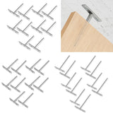 Max 10Pcs Wall Shelf Bracket Heavy Duty Supporter T Shaped Angle Bracket 3inch