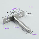 Max 10Pcs Wall Shelf Bracket Heavy Duty Supporter T Shaped Angle Bracket 3inch