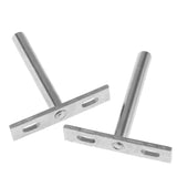 Max 10Pcs Wall Shelf Bracket Heavy Duty Supporter T Shaped Angle Bracket 3inch
