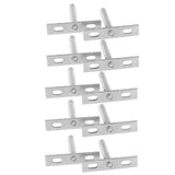 Max 10Pcs Wall Shelf Bracket Heavy Duty Supporter T Shaped Angle Bracket 3inch