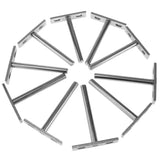 Max 10Pcs Wall Shelf Bracket Heavy Duty Supporter T Shaped Angle Bracket 3inch
