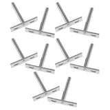 Max 10Pcs Wall Shelf Bracket Heavy Duty Supporter T Shaped Angle Bracket 3inch