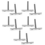 Max 10Pcs Wall Shelf Bracket Heavy Duty Supporter T Shaped Angle Bracket 3inch