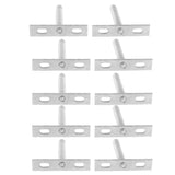 Max 10Pcs Wall Shelf Bracket Heavy Duty Supporter T Shaped Angle Bracket 3inch