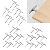 Max 10Pcs Wall Shelf Bracket Heavy Duty Supporter T Shaped Angle Bracket 3inch