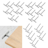Max 10Pcs Wall Shelf Bracket Heavy Duty Supporter T Shaped Angle Bracket 3inch