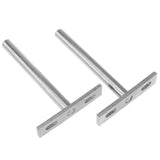 Max 10Pcs Wall Shelf Bracket Heavy Duty Supporter T Shaped Angle Bracket 4inch