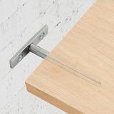 Max 10Pcs Wall Shelf Bracket Heavy Duty Supporter T Shaped Angle Bracket 4inch