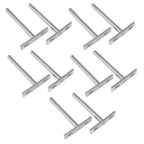 Max 10Pcs Wall Shelf Bracket Heavy Duty Supporter T Shaped Angle Bracket 4inch
