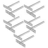 Max 10Pcs Wall Shelf Bracket Heavy Duty Supporter T Shaped Angle Bracket 4inch