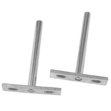 Max 10Pcs Wall Shelf Bracket Heavy Duty Supporter T Shaped Angle Bracket 4inch