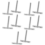 Max 10Pcs Wall Shelf Bracket Heavy Duty Supporter T Shaped Angle Bracket 4inch