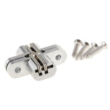 Max Heavy Duty Cross Hinge Invisible Folding Door Worktop Furniture Hinges 5kg