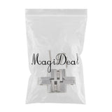 Max Heavy Duty Cross Hinge Invisible Folding Door Worktop Furniture Hinges 10Kg