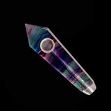 Max Natural Quartz Clear Crystal Tobacco Pipe Wand Cigarette C