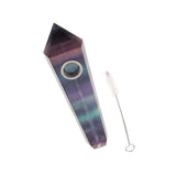 Max Natural Quartz Clear Crystal Tobacco Pipe Wand Cigarette C