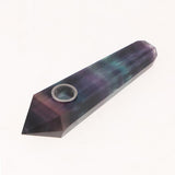 Max Natural Quartz Clear Crystal Tobacco Pipe Wand Cigarette C