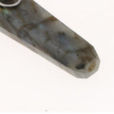 Max Natural Quartz Clear Crystal Tobacco Pipe Wand Cigarette D