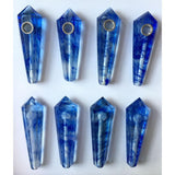 Max Natural Quartz Clear Crystal Tobacco Pipe Wand Cigarette E