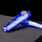 Max Natural Quartz Clear Crystal Tobacco Pipe Wand Cigarette E