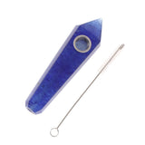 Max Natural Quartz Clear Crystal Tobacco Pipe Wand Cigarette E