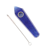 Max Natural Quartz Clear Crystal Tobacco Pipe Wand Cigarette E