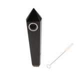 Max Natural Quartz Clear Crystal Tobacco Pipe Wand Cigarette F