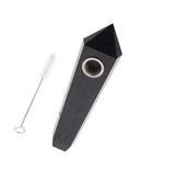 Max Natural Quartz Clear Crystal Tobacco Pipe Wand Cigarette G