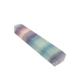 Max Natural Stone Hexagonal Crystal Column Colorful Fluorite Column Ornaments A