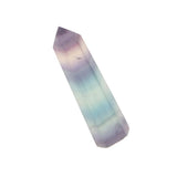 Max Natural Stone Hexagonal Crystal Column Colorful Fluorite Column Ornaments A