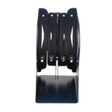 Max Adjustable Metal Bookends Office Non-slip Book Holder Blue L