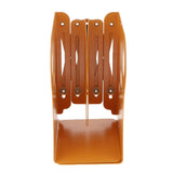 Max Adjustable Metal Bookends Office Non-slip Book Holder Yellow L