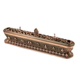 Maxbell Metal Incense Joss Stick Cones Holder Tower Box Insense Burner Copper