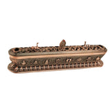Maxbell Metal Incense Joss Stick Cones Holder Tower Box Insense Burner Copper