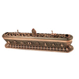Maxbell Metal Incense Joss Stick Cones Holder Tower Box Insense Burner Copper